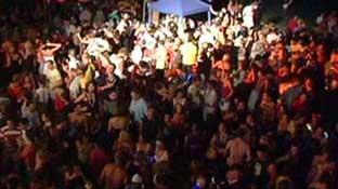 Photo from the Ko Phangan Full Moon Parties in Thailand Ko Phangan Full Moon Parties, Thailand
