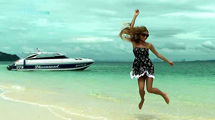 Model in Patong, Thailand