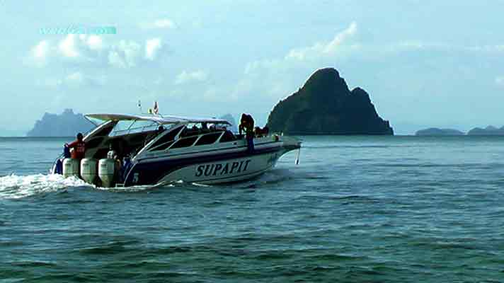 Speedboat Khai Islands, Phuket, Thailand