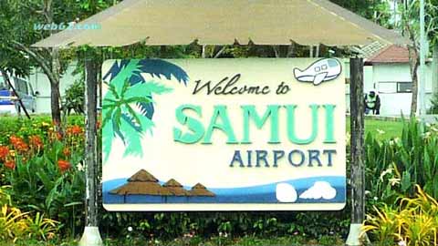photo Ko Samui Airport Thailand