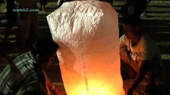 Loy Krathong in Phuket, Thailand