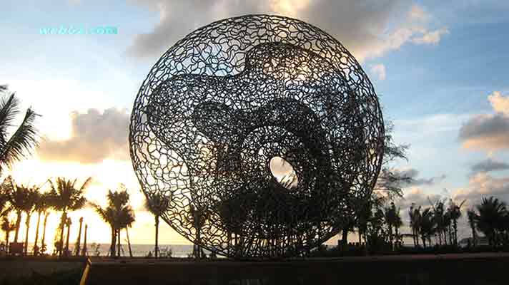 photo from the Kamala Tsunami memorial stone in Phuket, Thailand