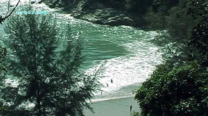 Laem Sing Beach in Phuket, Thailand