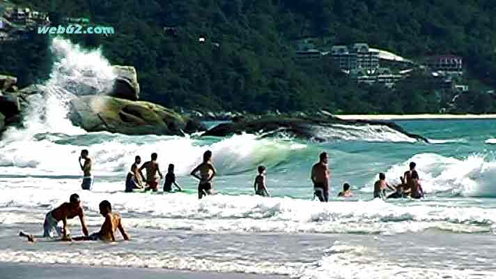 Laem Sing Beach in Phuket, Thailand