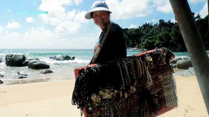 Laem Sing Beach in Phuket, Thailand