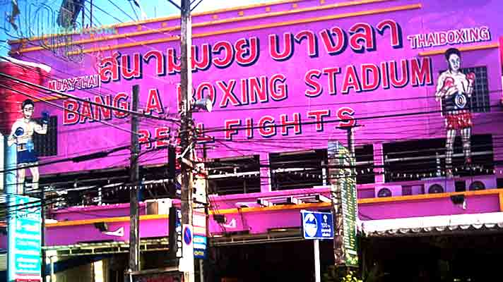 Old Bangla Boxing Stadium in Patong, Thailand