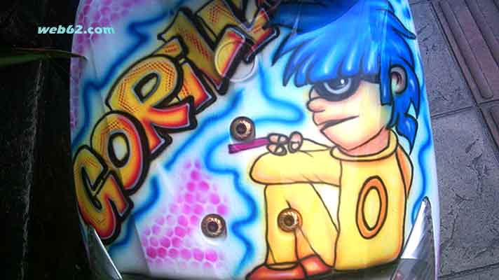 photo Graffiti in Patong, Phuket, Thailand