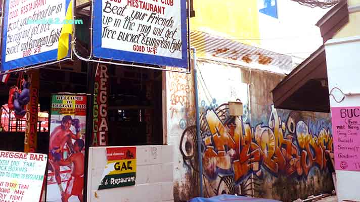 Graffiti on Phi Phi Island, Thailand