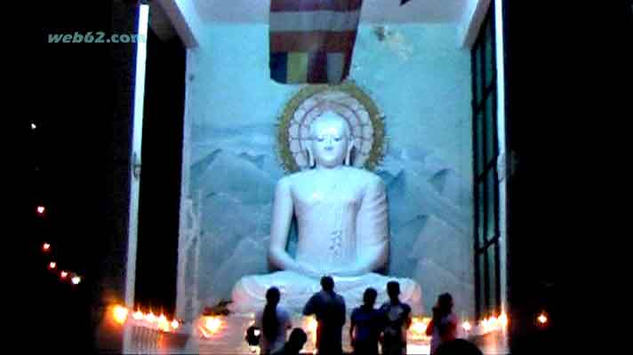 Buddhist temple in Galle