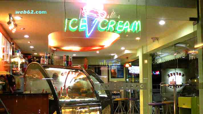 Italian Ice cream in Patong, Phuket, Thailand