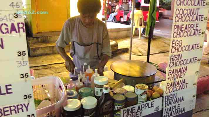Photo from a pancake kitchen in Patong, Phuket, Thailand Pancake kitchen Patong, Phuket