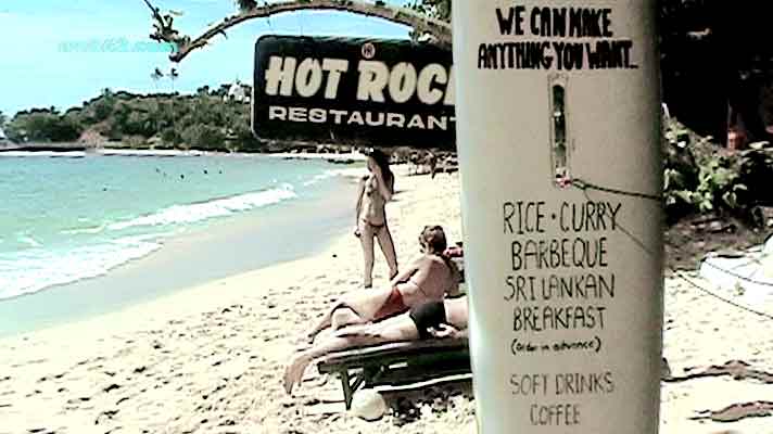 Unawatuna Beach Hot Rock 2004
