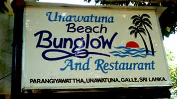 Beach Bungalow in Unawatuna, Sri Lanka