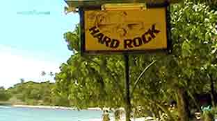 Hard Rock Restaurant in Unawatuna, Sri Lanka