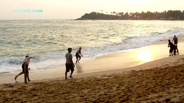 Photo from Unawatuna beach cricket Unawatuna cricket on the beach